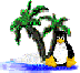 Tux on holidays